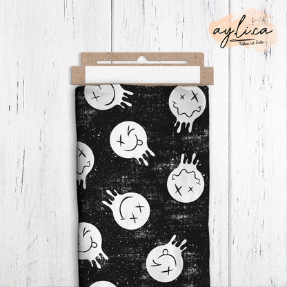 MELTED SMILEY KL in 4 Farben