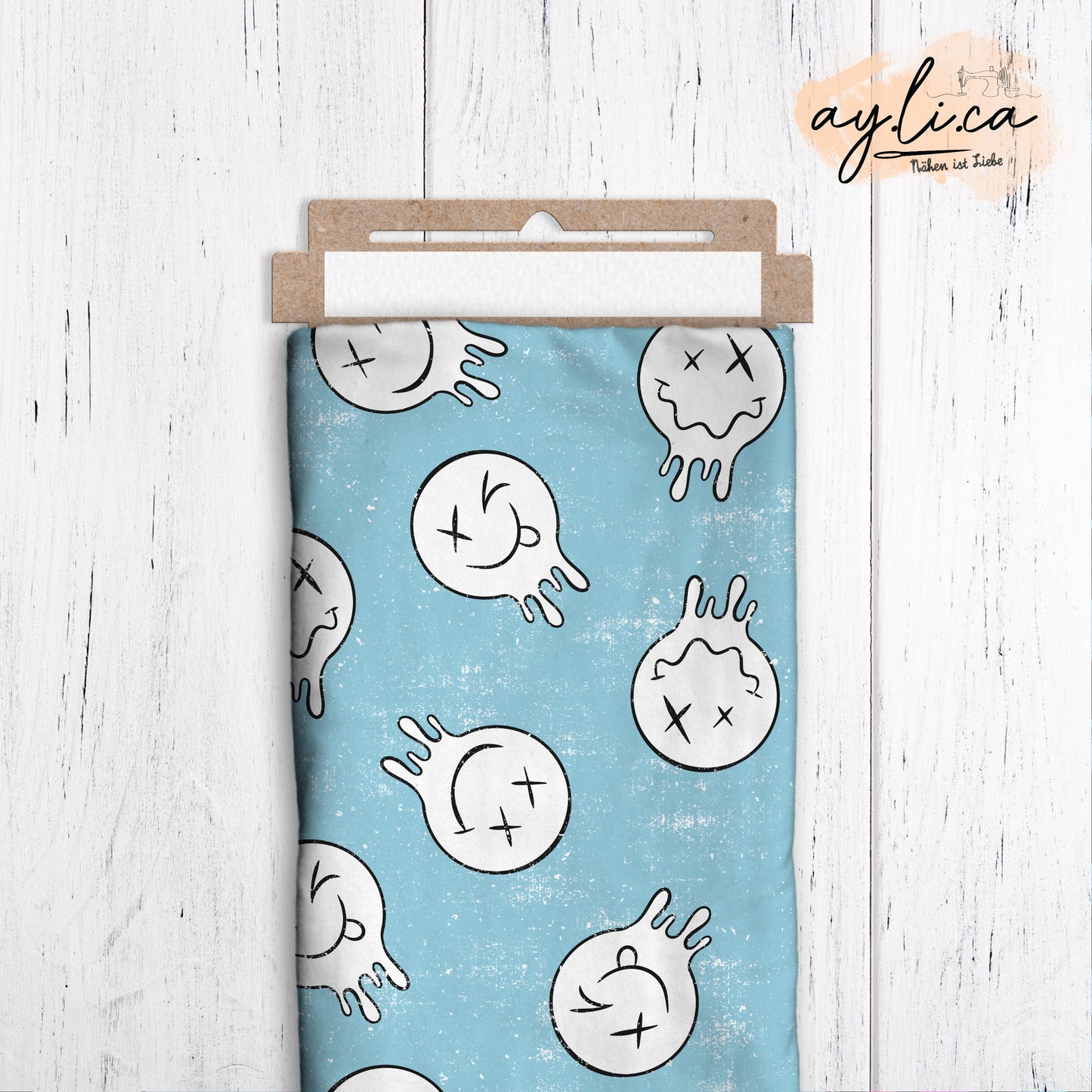 MELTED SMILEY KL in 4 Farben