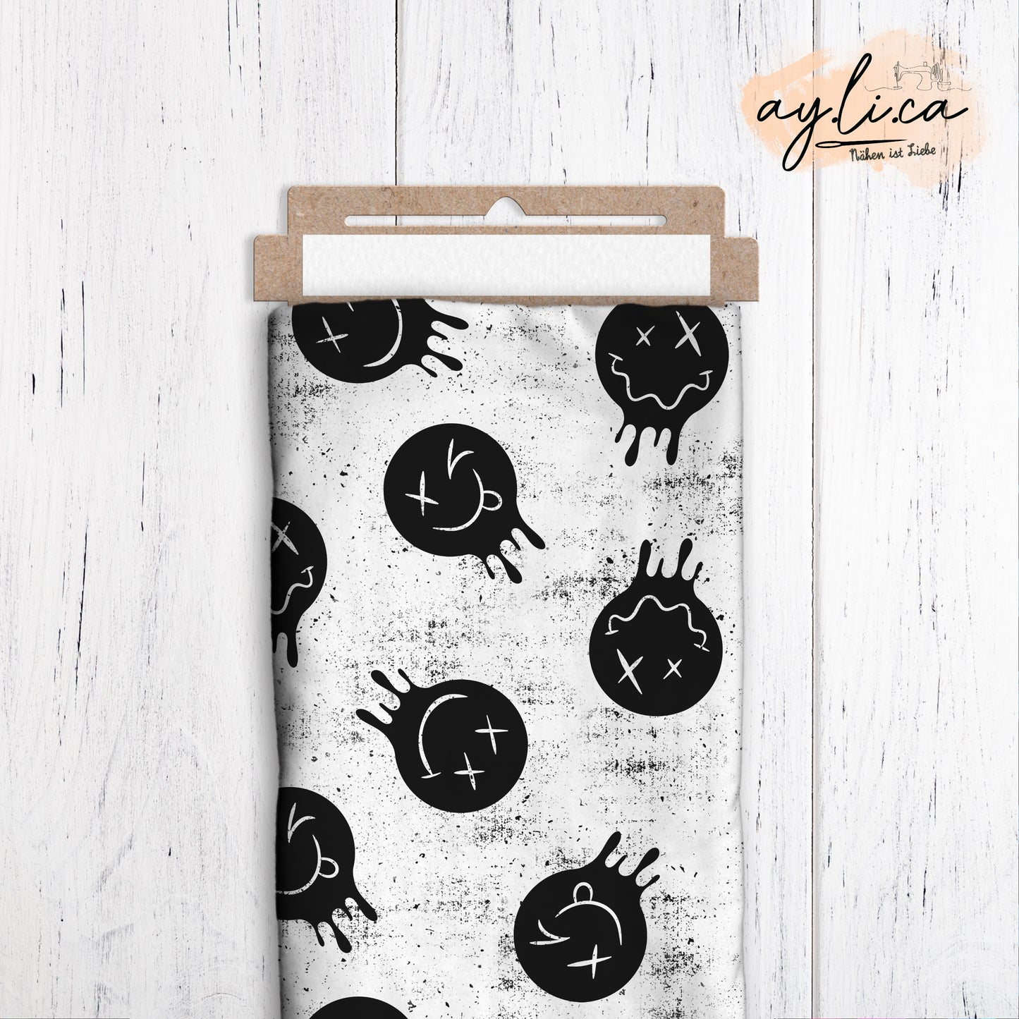 MELTED SMILEY KL in 4 Farben