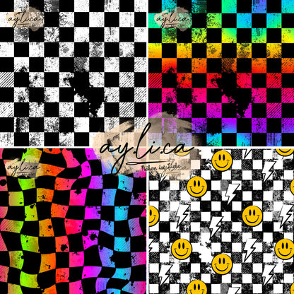 CHECKER KAROS in 4 Varianten