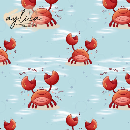 CUTE CRAB in 2 Farben EXKLUSIV
