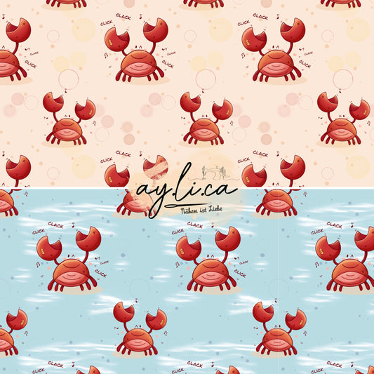 CUTE CRAB in 2 Farben EXKLUSIV