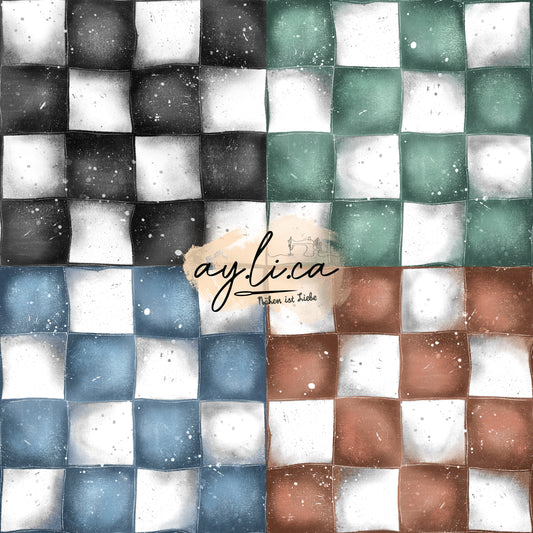 KAROKOMBISTOFF FLUSENGANG in 4 Farben