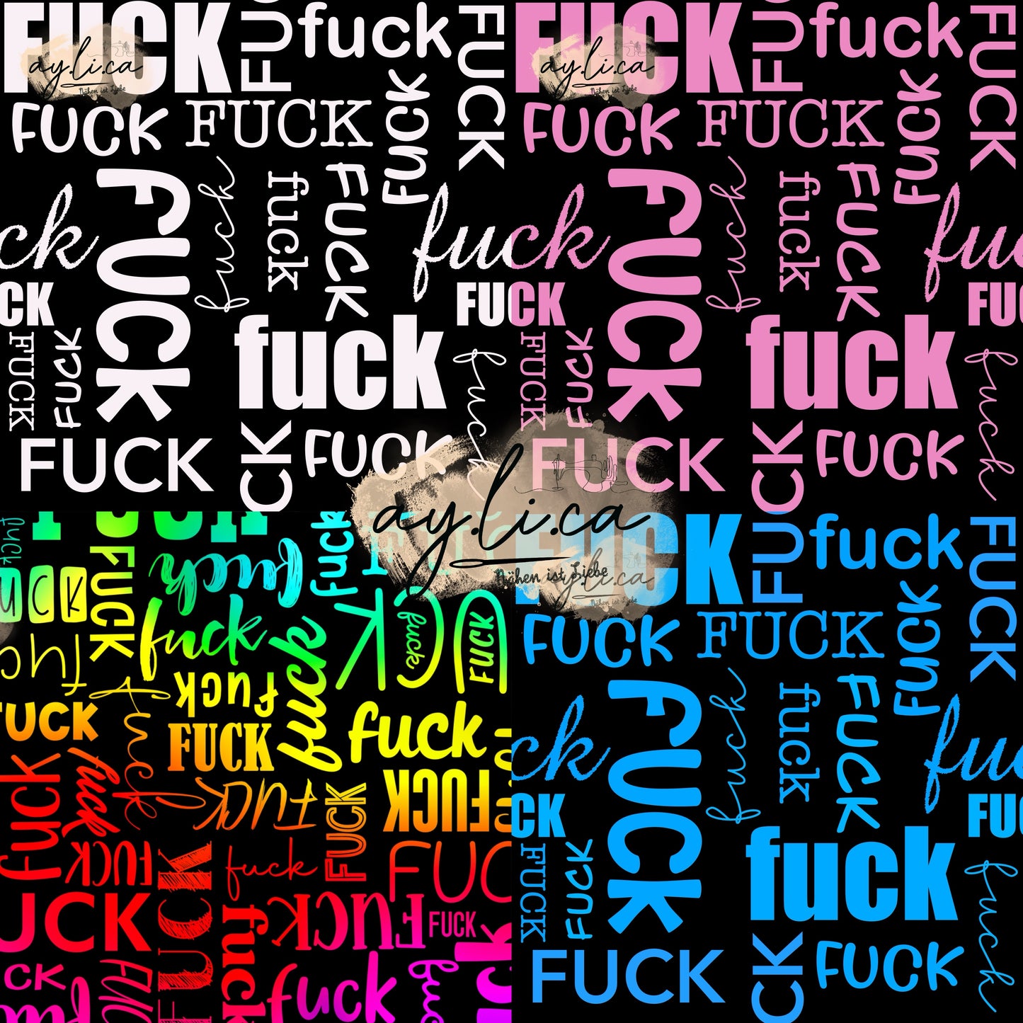 FUCK KL in 4 Farben