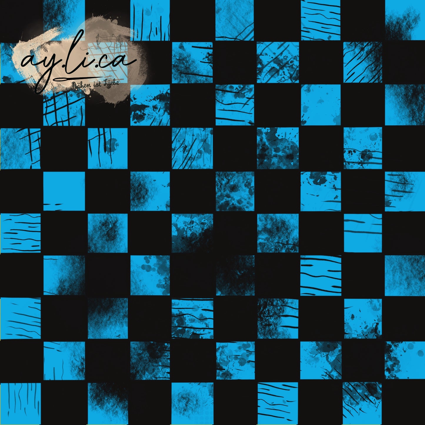 CHECKER KAROS UNIFARBEN 1