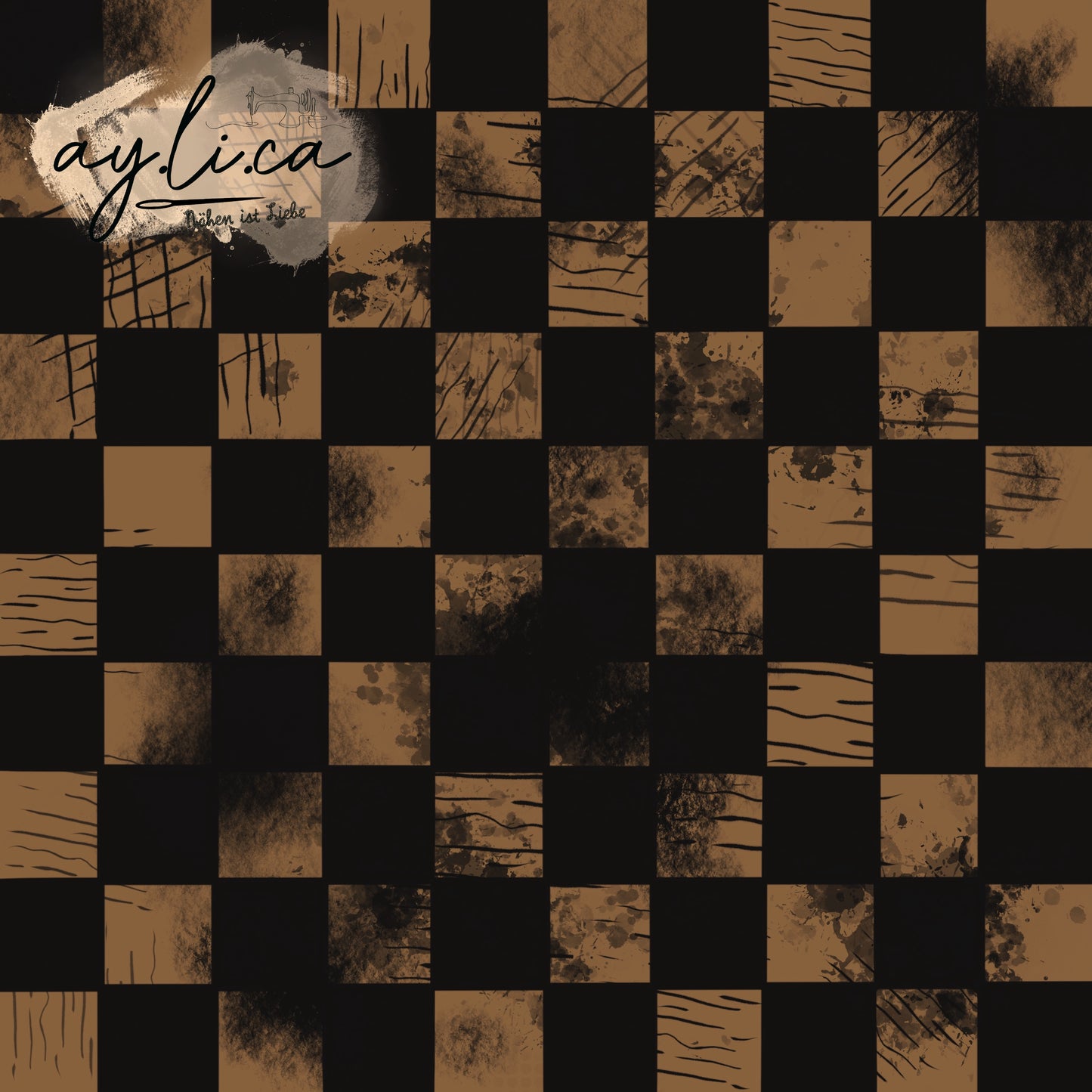 CHECKER KAROS UNIFARBEN 1