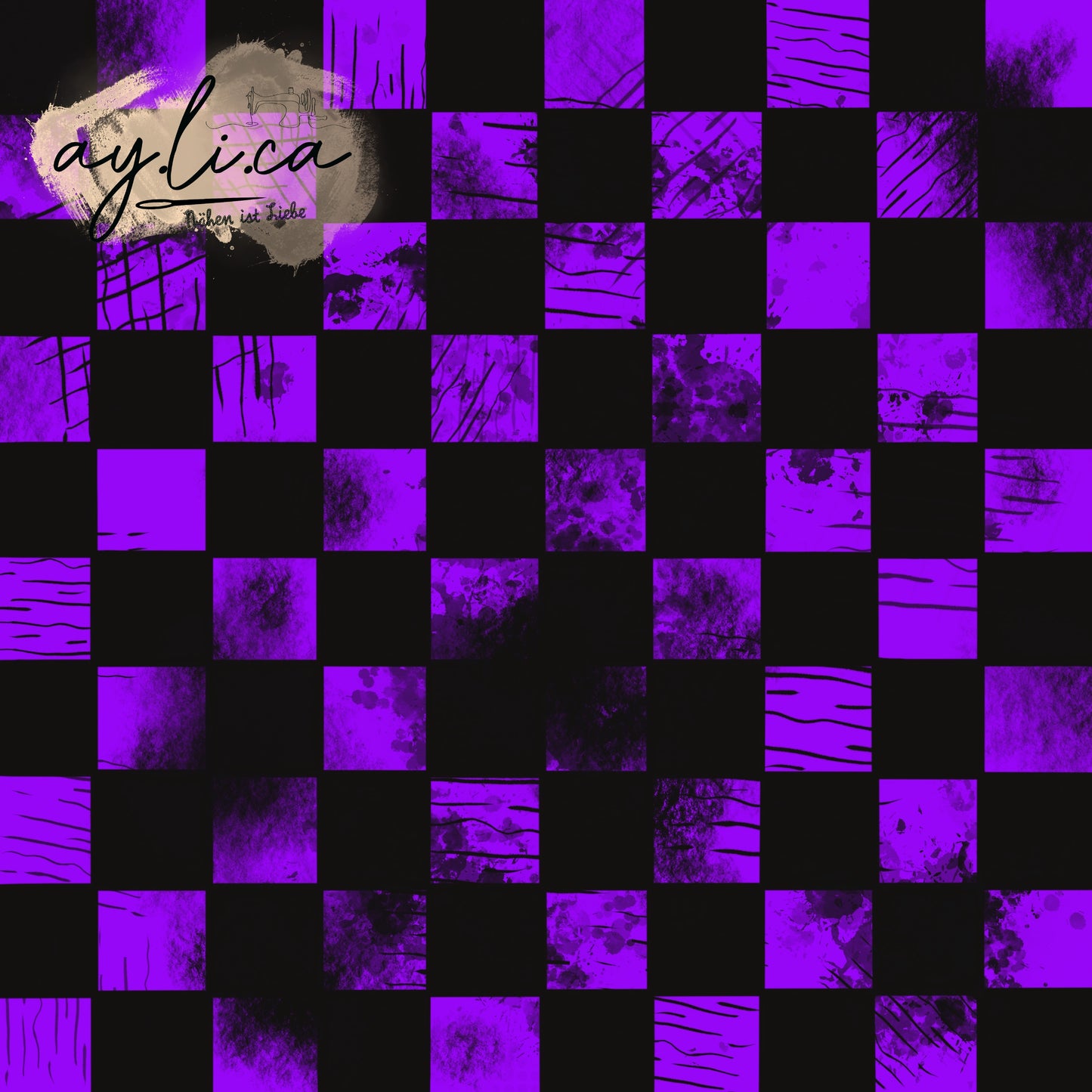 CHECKER KAROS UNIFARBEN 2