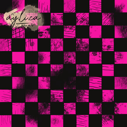 CHECKER KAROS UNIFARBEN 2