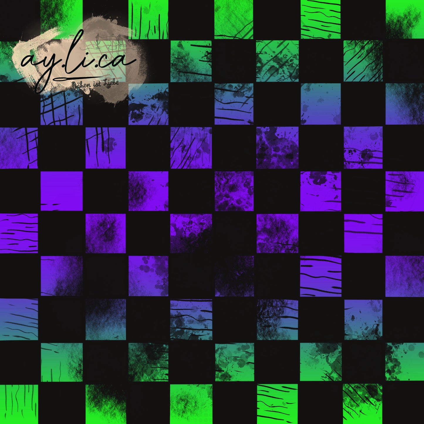 CHECKER KAROS pink Version in 8 Farben exklusiv