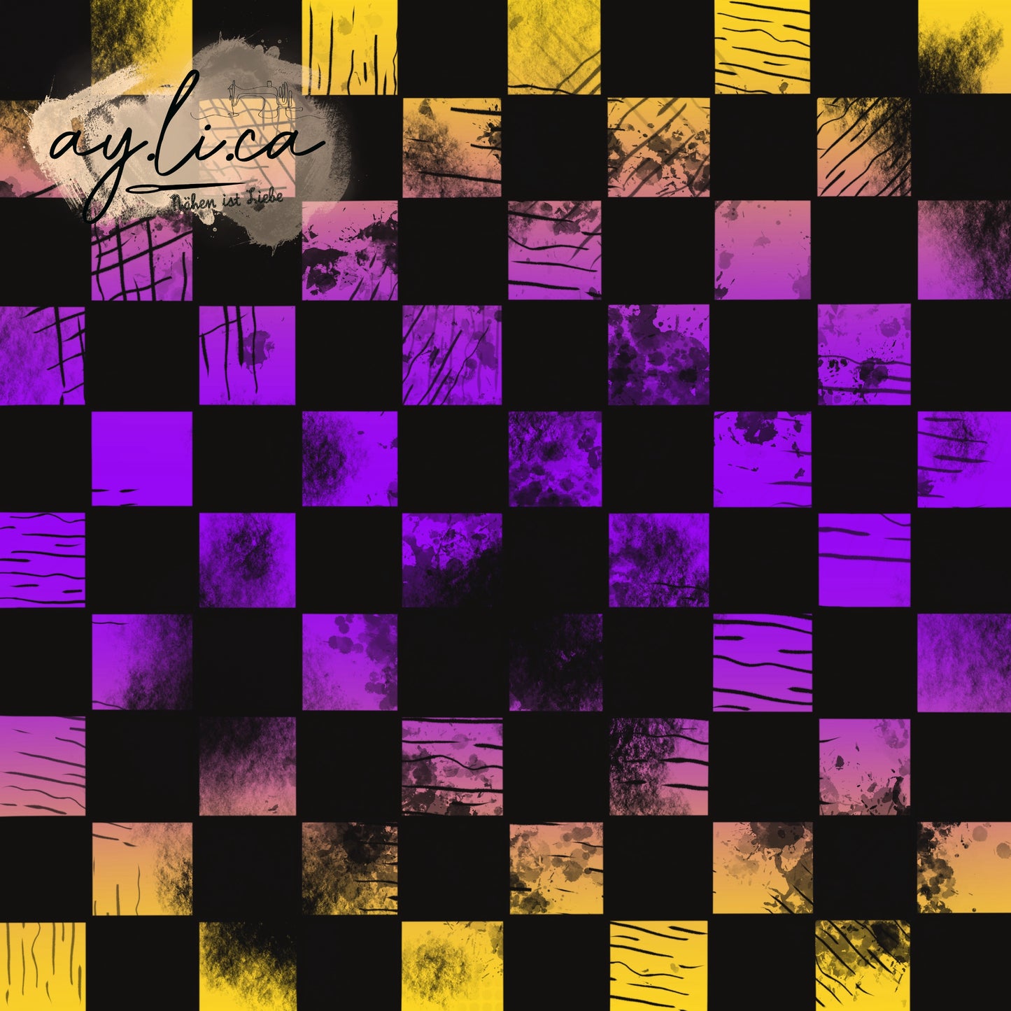 CHECKER KAROS pink Version in 8 Farben exklusiv