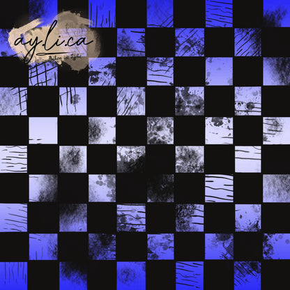 CHECKER KAROS FARBVERLAUF in 8 Farben exklusiv