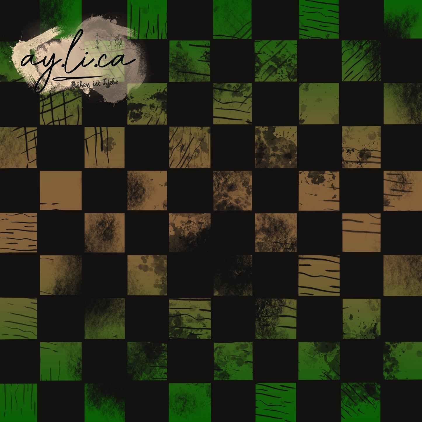 CHECKER KAROS FARBVERLAUF in 8 Farben exklusiv