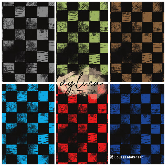 CHECKERKAROS UNI #1 KL in 6 Farben