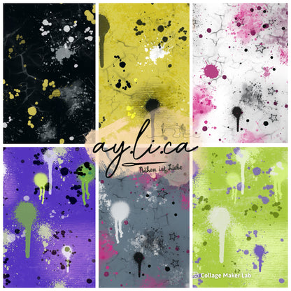 SPLATTER  KL in 6 exklusiven Farben