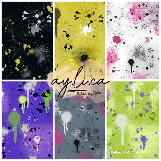 SPLATTER  KL in 6 exklusiven Farben