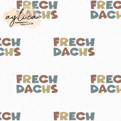 FRECHDACHS in 4 Farben erhältlich