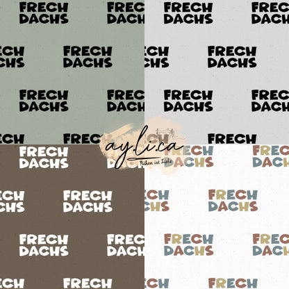 FRECHDACHS in 4 Farben erhältlich