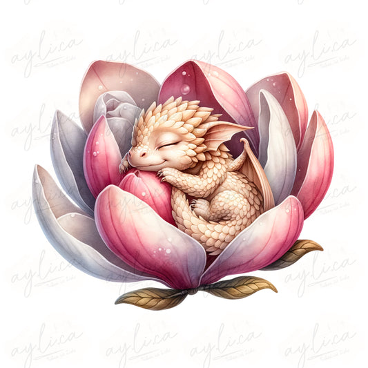 BÜGELBILD GOLDENDRAGON