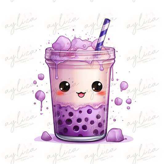 BÜGELBILD BUBBLE TEA V1