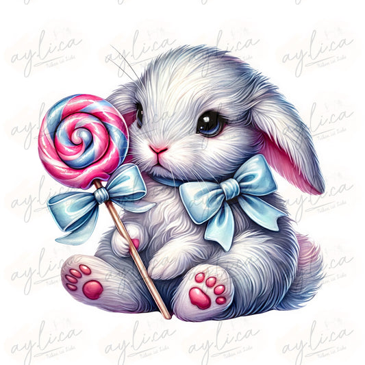 BÜGELBILD LOLLI HASE