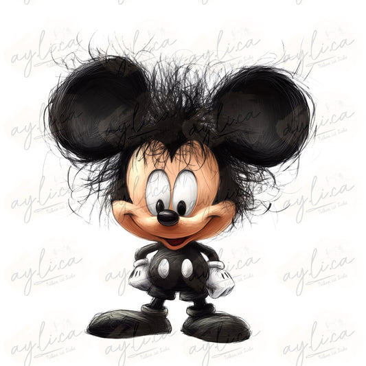 BÜGELBILD MR. MOUSE