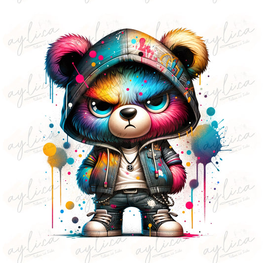 BÜGELBILD GRUMPY BEAR1