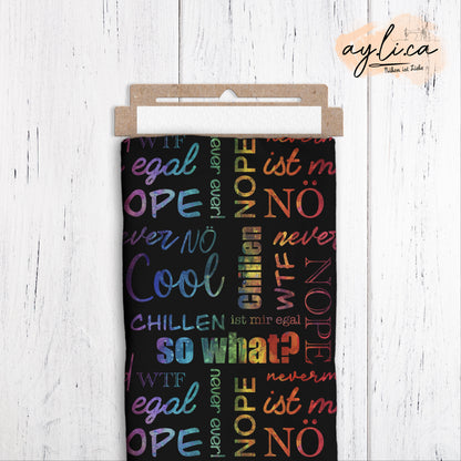 NOPE/NÖ STATEMENT in 3 exklusiven Varianten