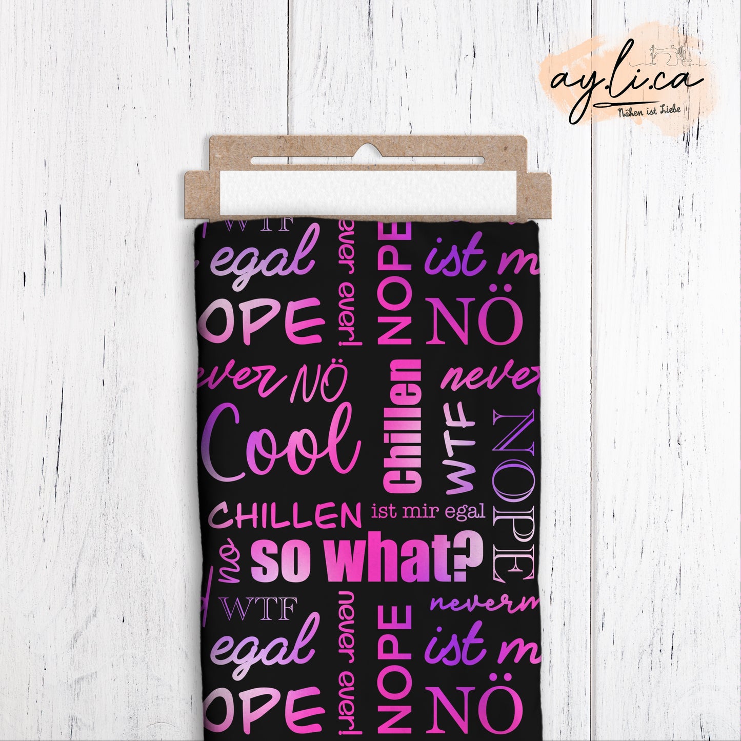 NOPE/NÖ STATEMENT in 3 exklusiven Varianten