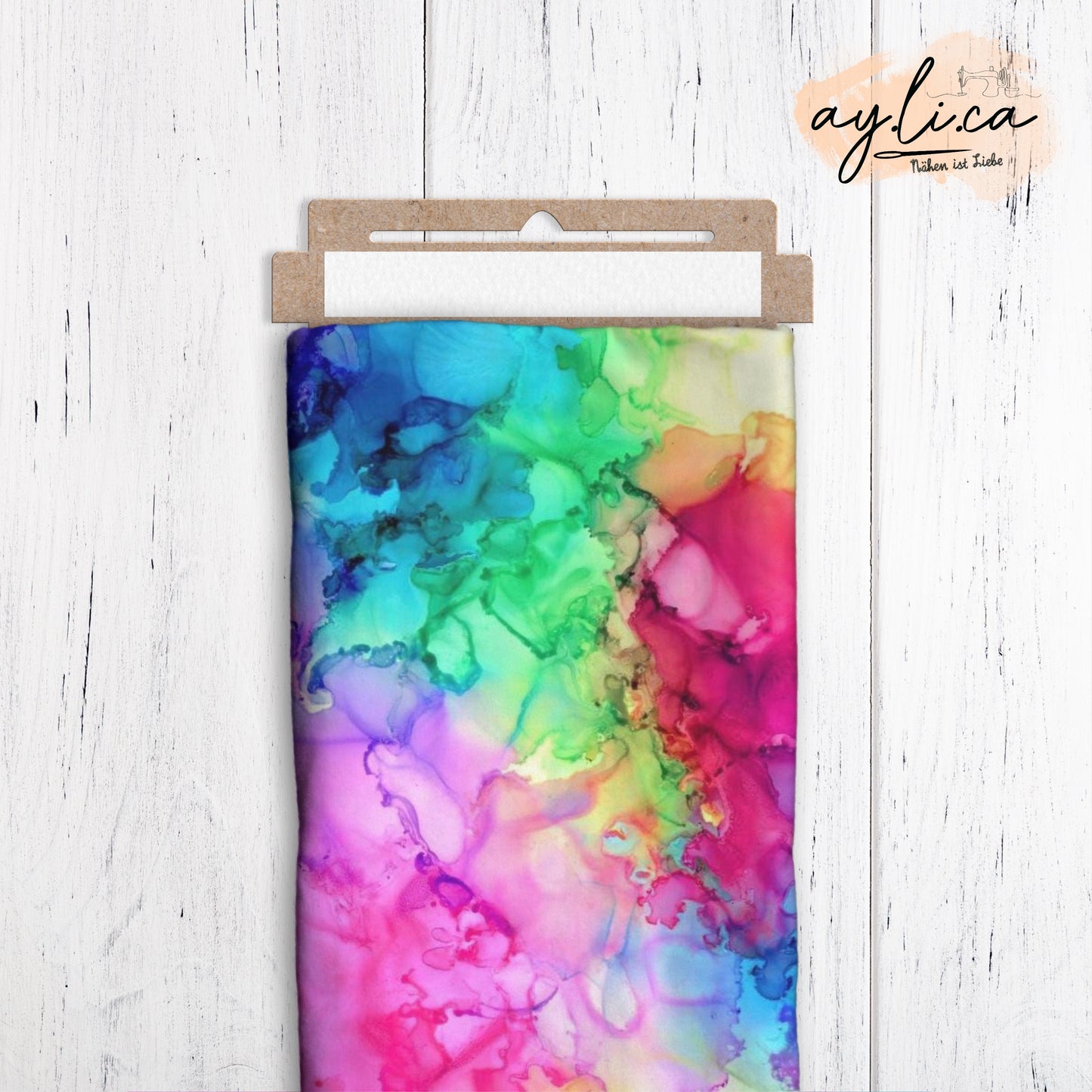 ALKOHOL INK MULTICOLOR Überbreite 180cm Jersey