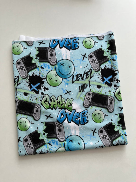 GAME OVER BLAU 0,5 Meter Jersey