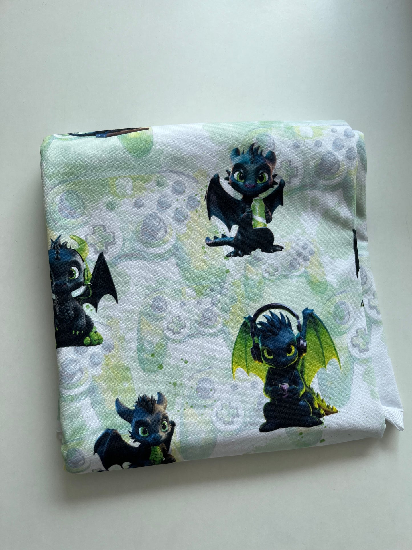 GAMER DRACHE 1 Meter French Terry