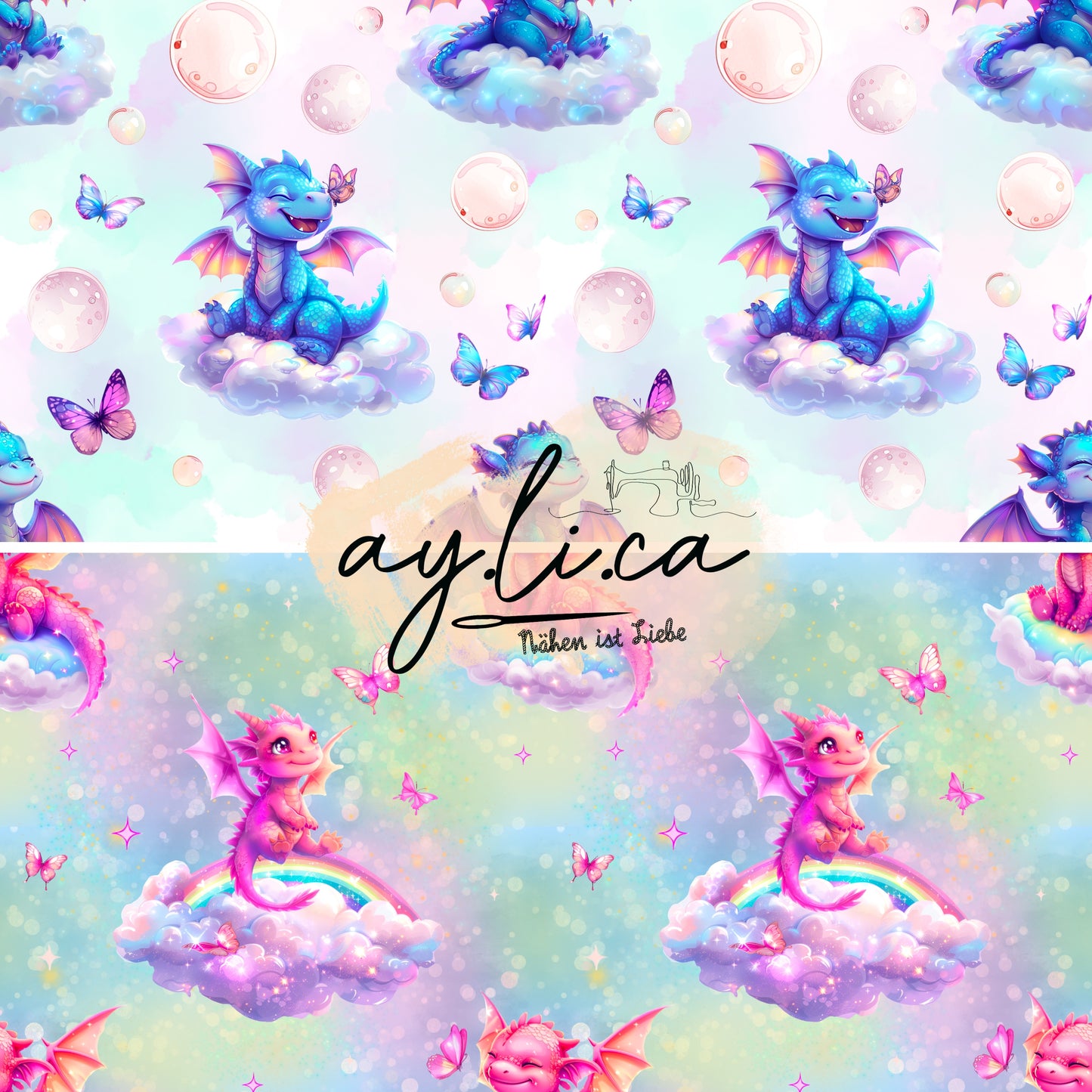 WOLKENDRACHEN in 2 Farben