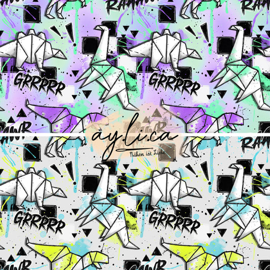 ORIGAMI DINOS in 2 exklusiven Varianten