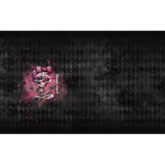 PANEL GIRL SKULL ca. 70x170cm