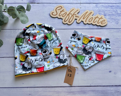 BEANIE KU53 & HALSTUCH Quatschzwerge