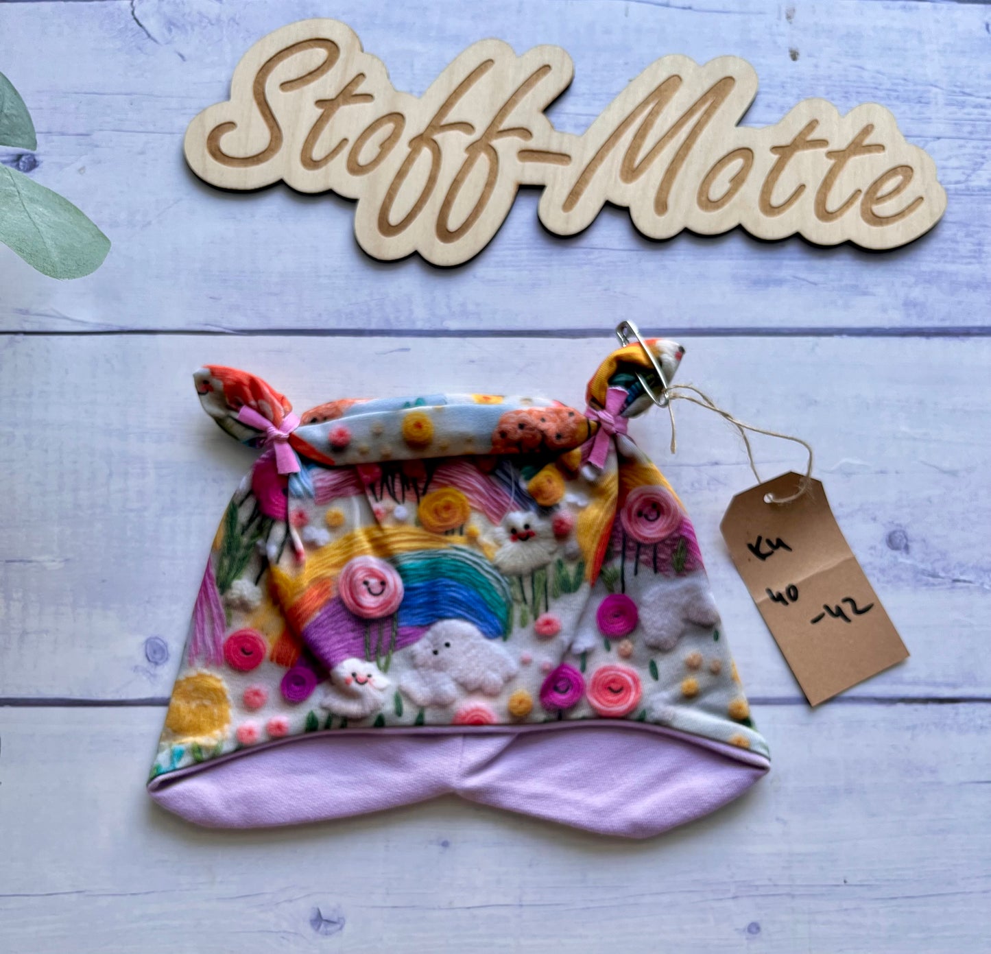 MÜTZE ZIPFELCHEN Over the rainbow KU40/42