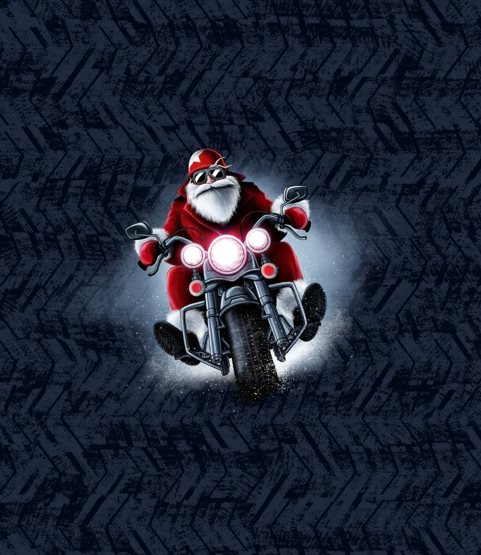 SANTA IS COMING NAVY by Thorsten Berger PANEL