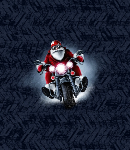 SANTA IS COMING NAVY by Thorsten Berger PANEL