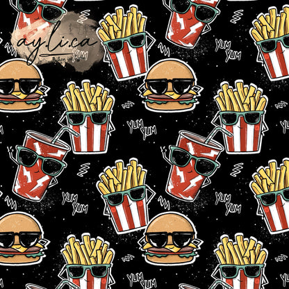 BURGER, POMMES… exklusiv