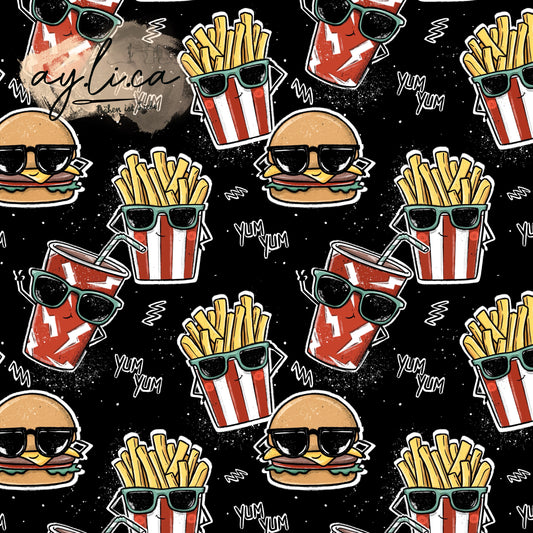 BURGER, POMMES… exklusiv