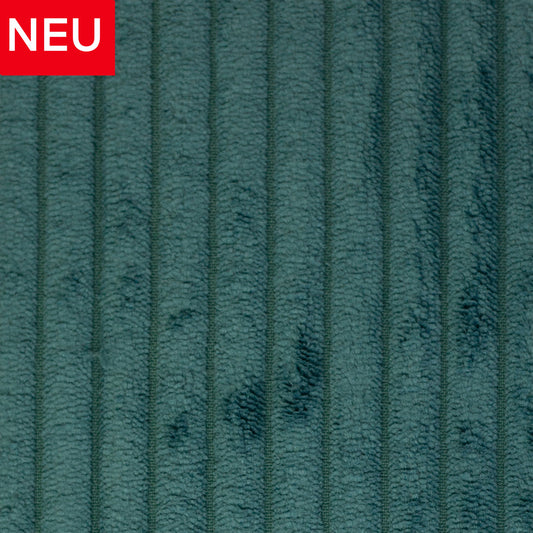 CORD SAMT STOFF - WANJA VON SWAFING petrol