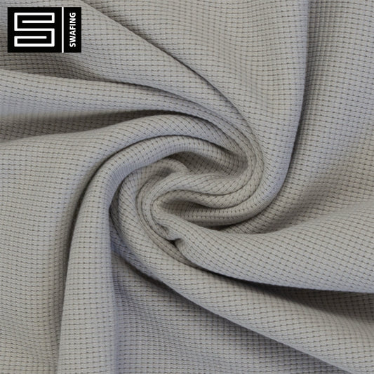 WAFFELJERSEY - CLARISSA VON SWAFING grau