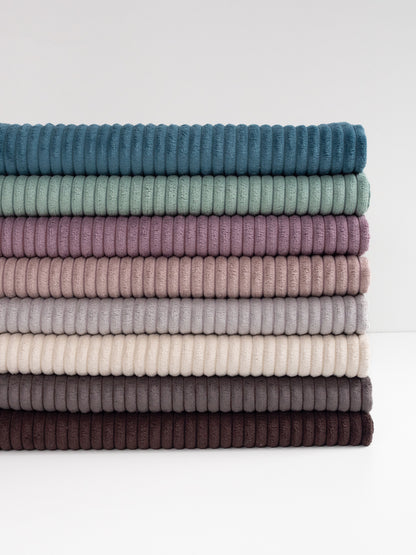 CORD SAMT STOFF - WANJA VON SWAFING naturweiß