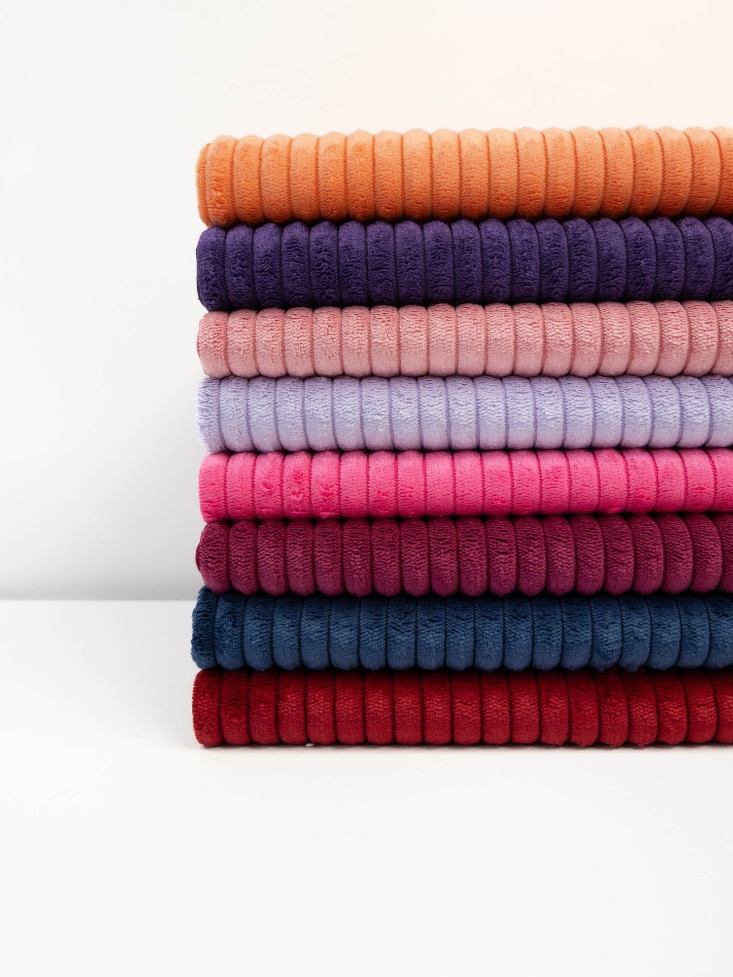 CORD SAMT STOFF - WANJA VON SWAFING rosa