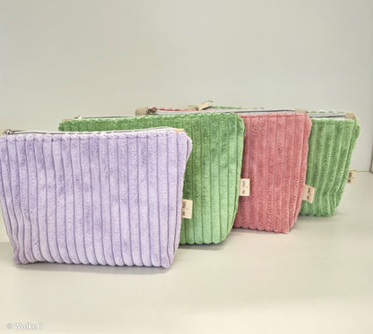 CORD SAMT STOFF - WANJA VON SWAFING hellmint