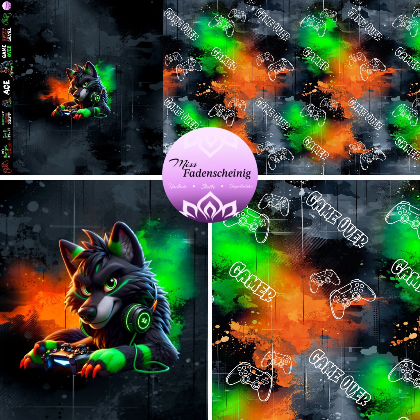 PANEL „ACE“ Bio French Terry MissFadenscheinig